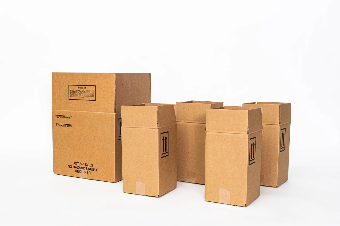 UN4GV 4-in 1 Liter/32 oz (or less) Special Permit Packaging Kit