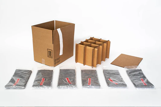 UN4GV 6-in 1 Liter/32oz (or less) Absorbent Bag Packaging Kit