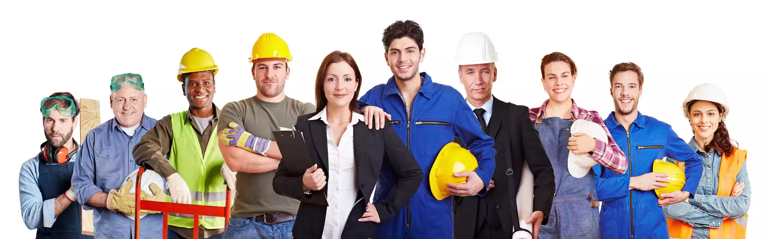 Team aus Arbeitern und Ingenieuren als Bau Konzept Manufacturing Co-Op Program