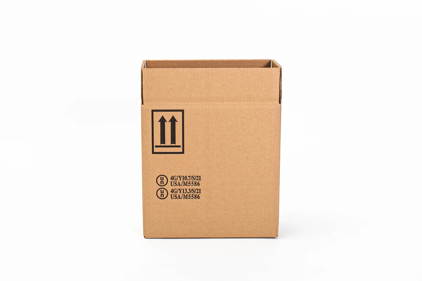 UN Certified 2-in 1 Gallon Industrial Round Bottle Corrugate Packaging